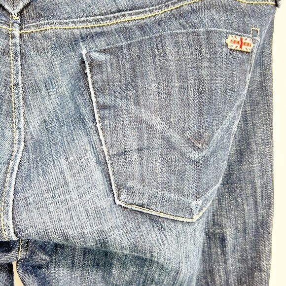 Hudson Jeans Skinny jeans with whiskering in excellent condition in a size 26 - Picture 6 of 11
